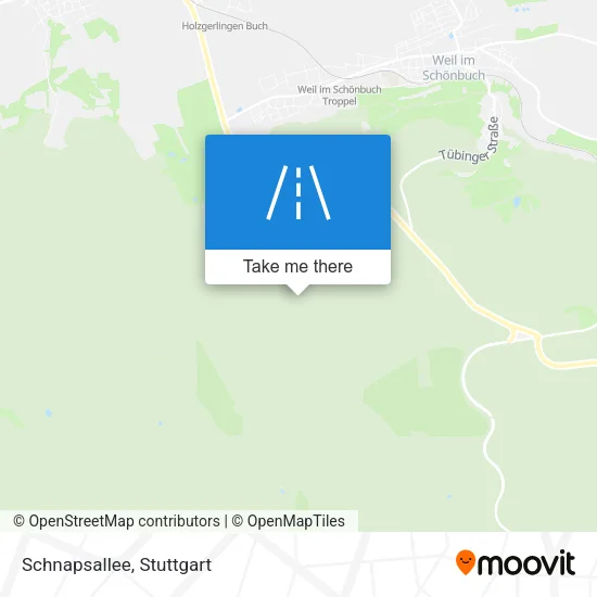 Карта Schnapsallee
