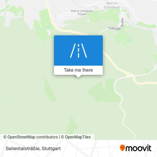 Seitentalsträßle map