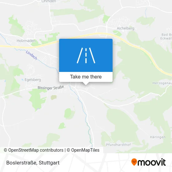 Boslerstraße map