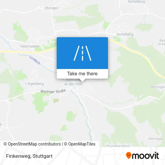 Finkenweg map
