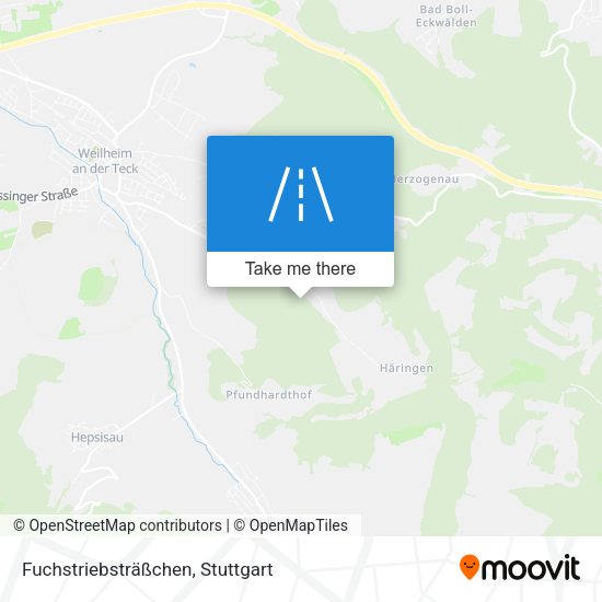 Fuchstriebsträßchen map