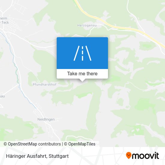 Häringer Ausfahrt map