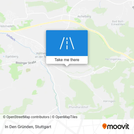 In Den Gründen map