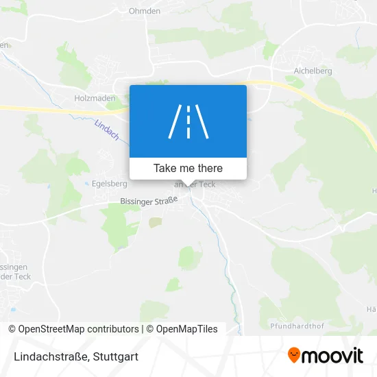 Карта Lindachstraße