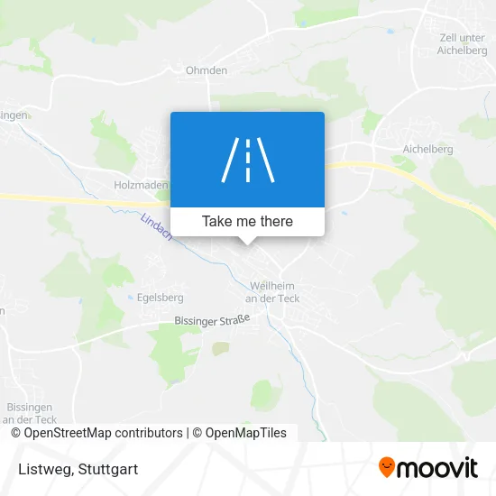 Карта Listweg