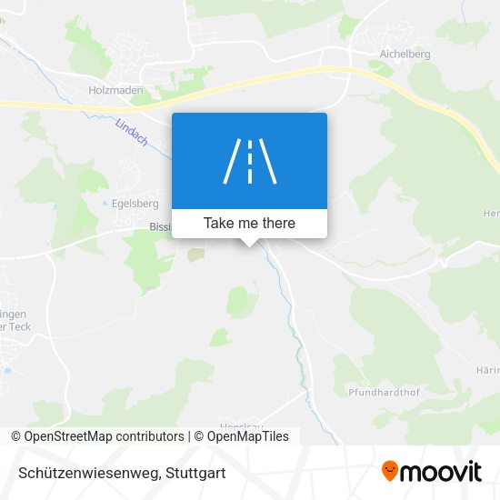Schützenwiesenweg map