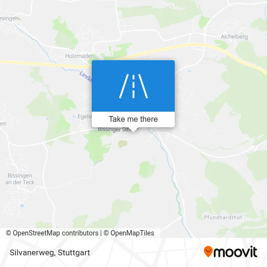 Silvanerweg map