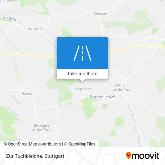 Карта Zur Tuchbleiche