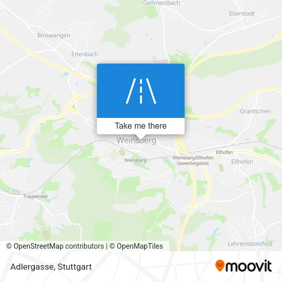 Карта Adlergasse