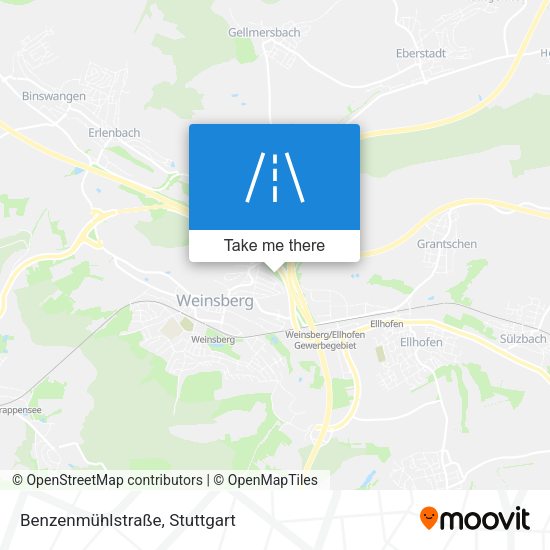 Benzenmühlstraße map