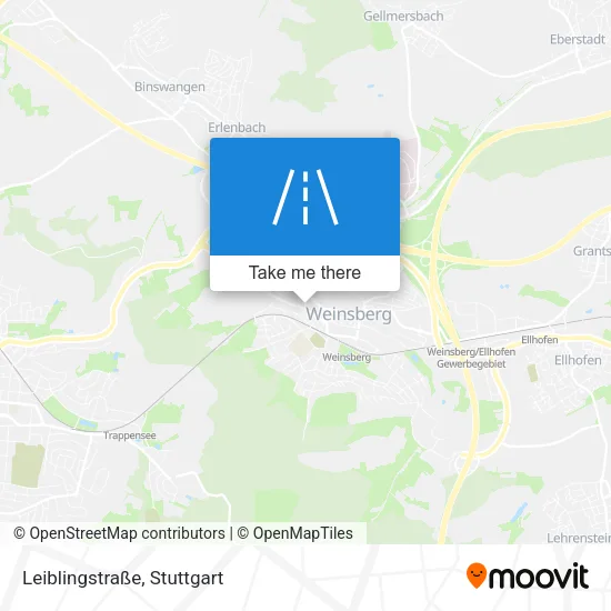 Leiblingstraße map