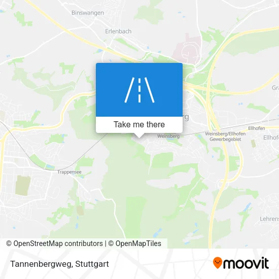 Карта Tannenbergweg