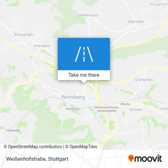 Weißenhofstraße map