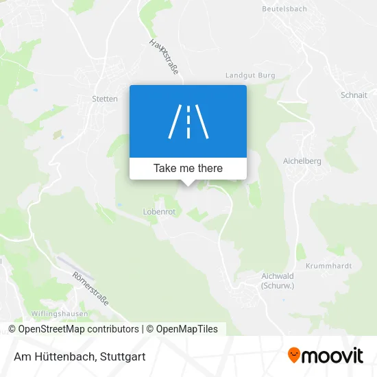 Карта Am Hüttenbach
