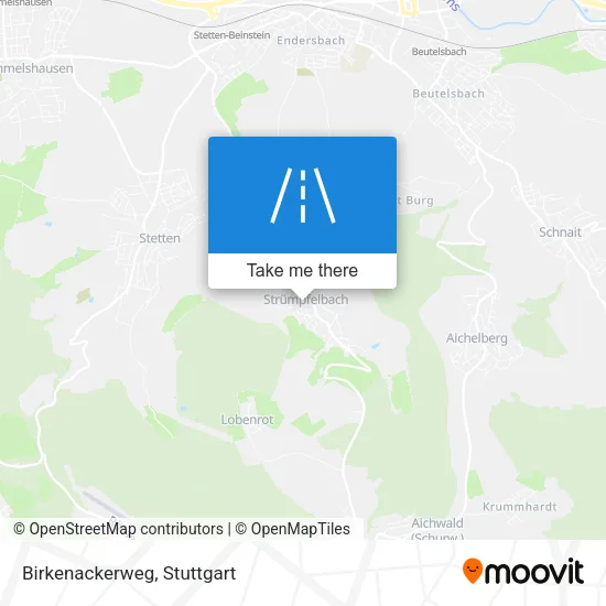 Карта Birkenackerweg