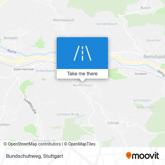 Bundschuhweg map