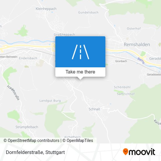 Dornfelderstraße map