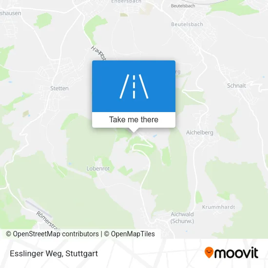 Карта Esslinger Weg