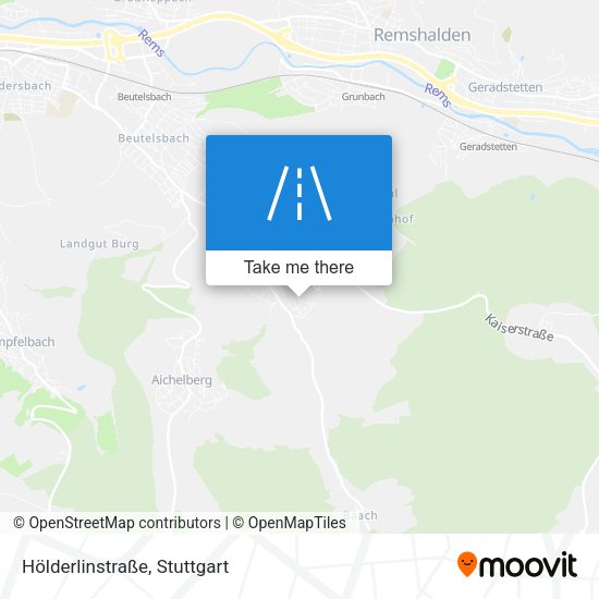Hölderlinstraße map