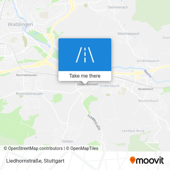 Liedhornstraße map
