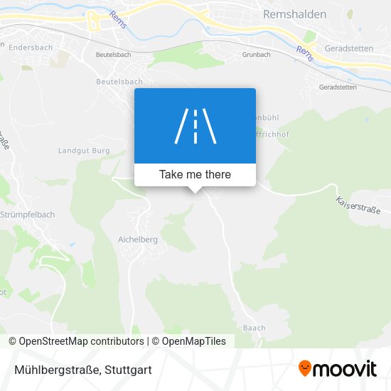 Mühlbergstraße map