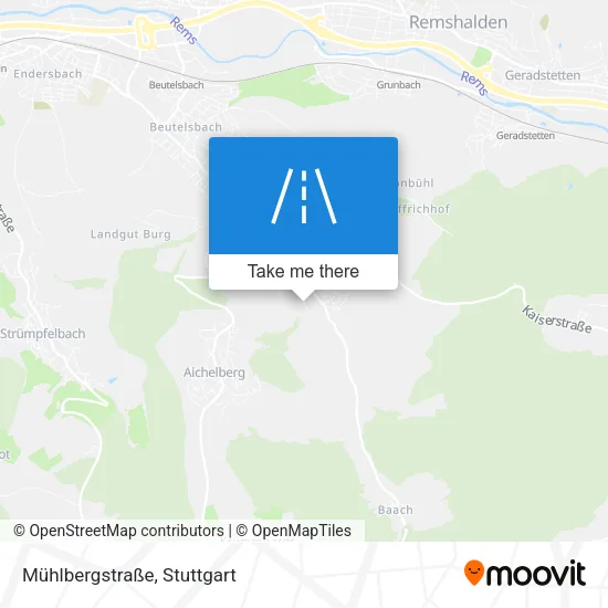 Mühlbergstraße map