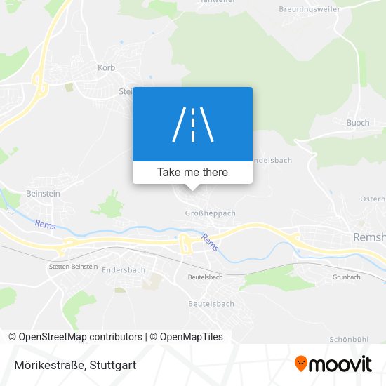 Mörikestraße map