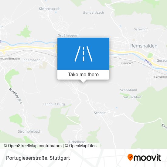 Portugieserstraße map