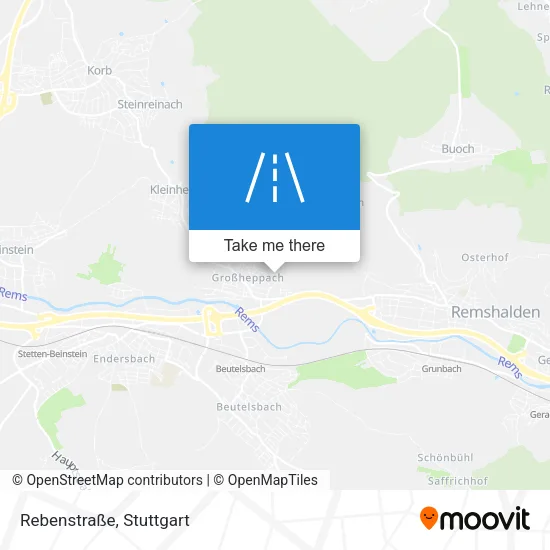 Rebenstraße map