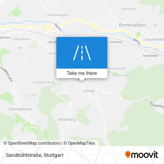Sandbühlstraße map