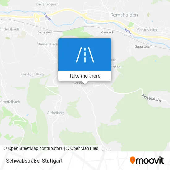 Schwabstraße map
