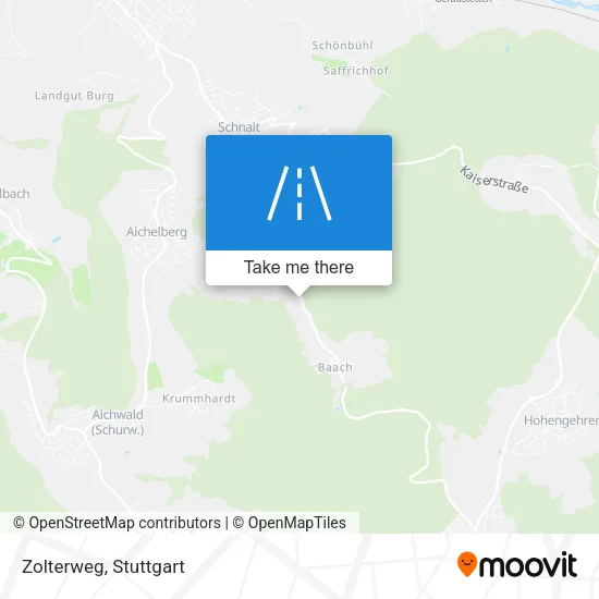 Карта Zolterweg