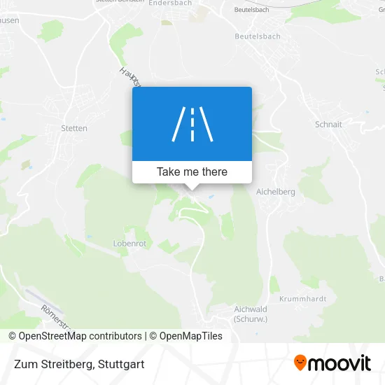 Карта Zum Streitberg