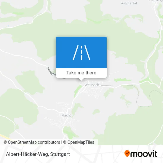 Карта Albert-Häcker-Weg