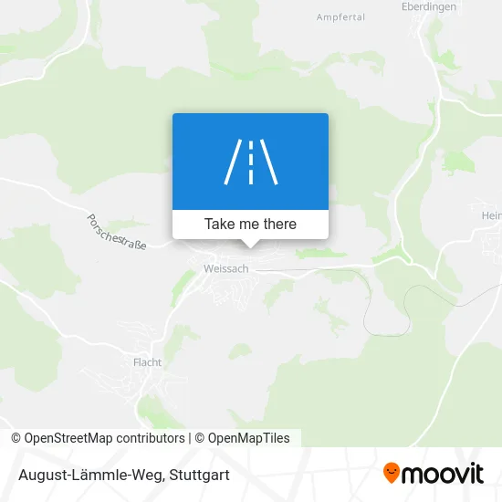 Карта August-Lämmle-Weg