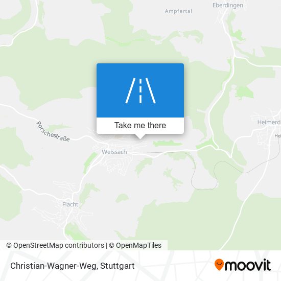 Christian-Wagner-Weg map