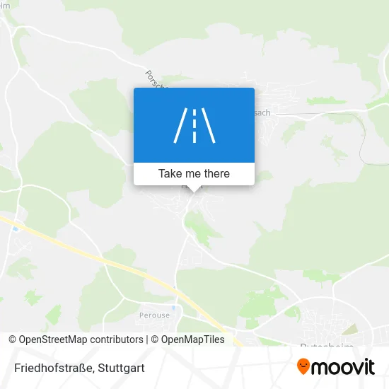 Карта Friedhofstraße