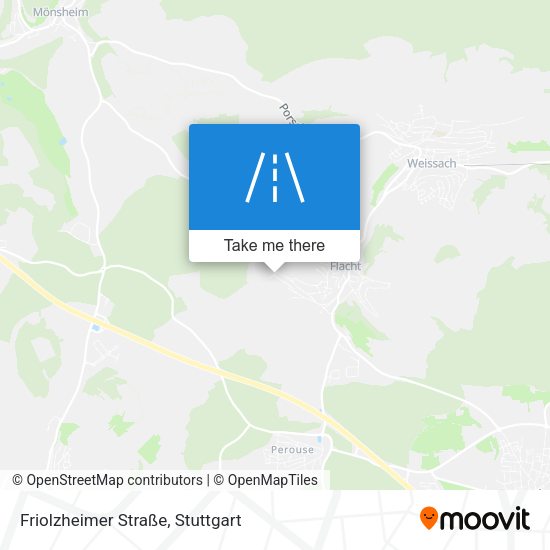 Friolzheimer Straße map