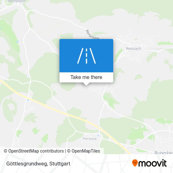 Göttlesgrundweg map