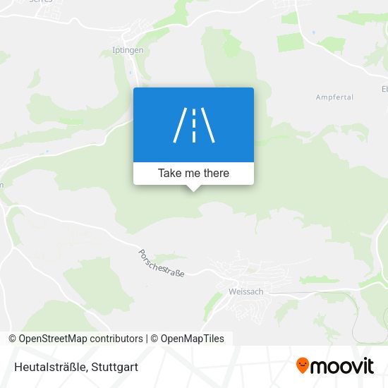 Heutalsträßle map