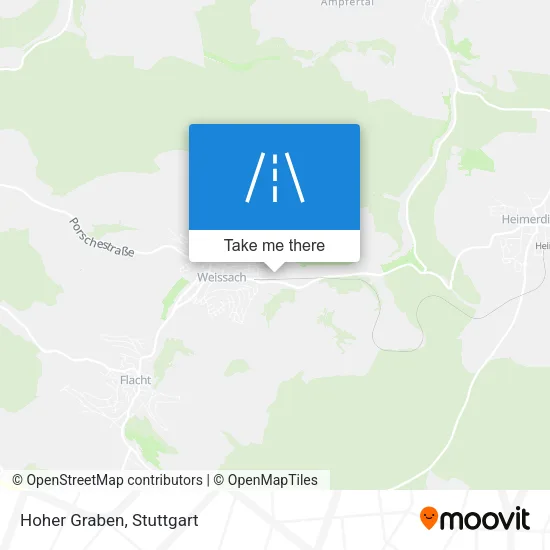 Карта Hoher Graben