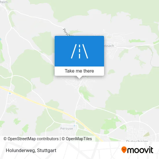 Карта Holunderweg