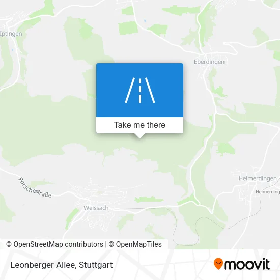 Leonberger Allee map