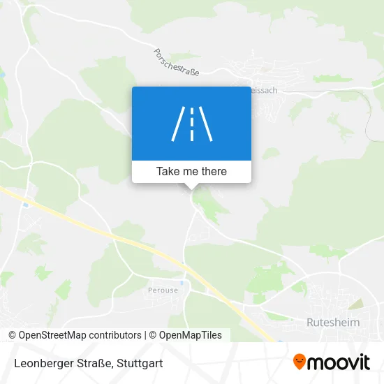 Карта Leonberger Straße