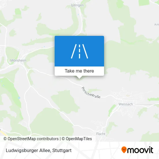 Карта Ludwigsburger Allee