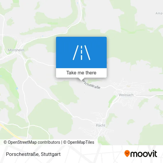 Porschestraße map