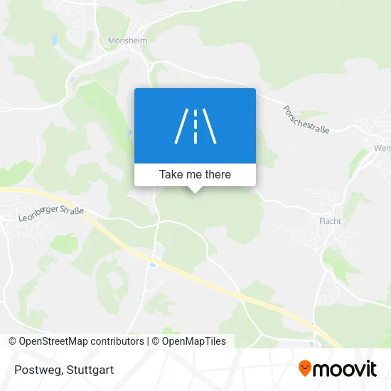 Карта Postweg