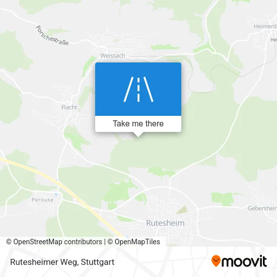Карта Rutesheimer Weg