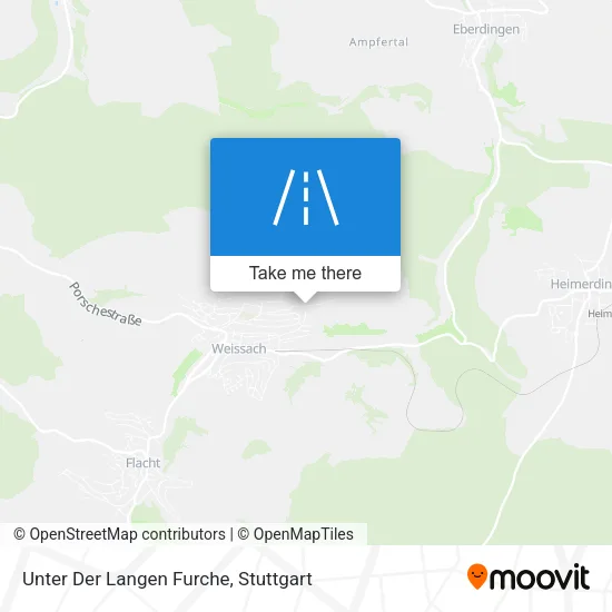 Карта Unter Der Langen Furche