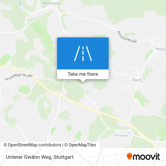 Карта Unterer Gwänn Weg